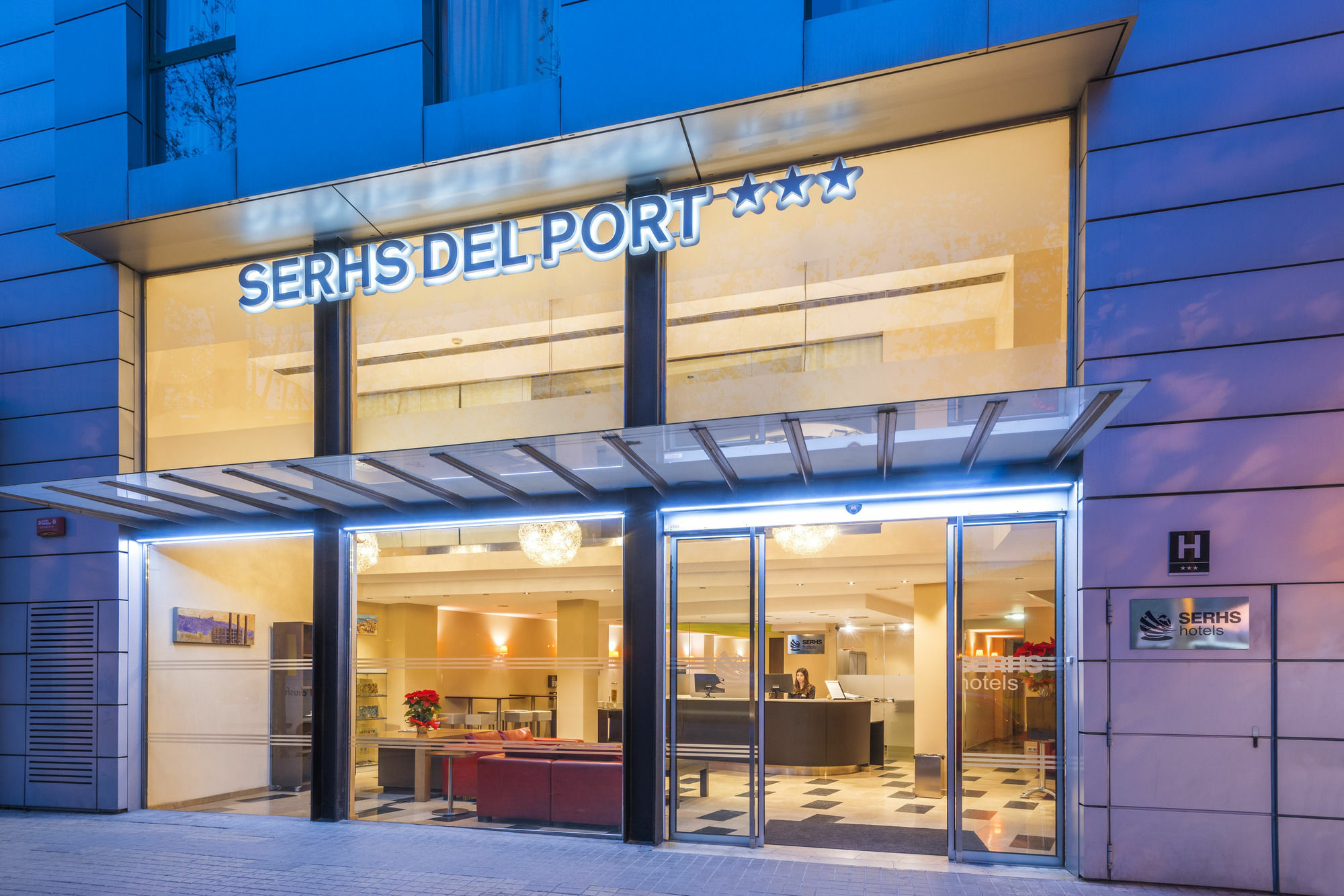 ברצלונה Hotel Serhs Del Port מראה חיצוני תמונה